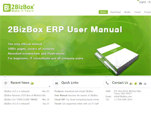 Tablet Screenshot of 2bizbox.com